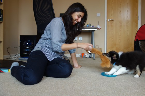 Roy made a new friend!